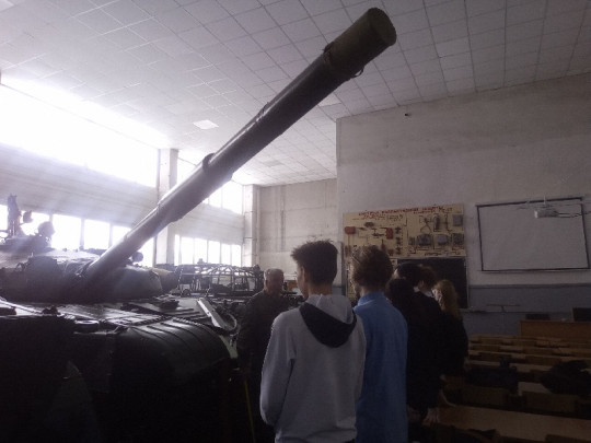 Посещение Алтайского государственного технического университета Посещение Алтайского государственного технического университета.